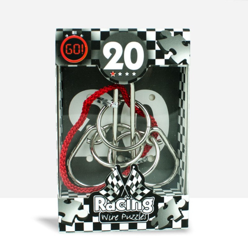 Rompicapo In Metallo Racing Wire Puzzle Modello