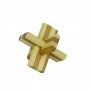 Puzzle bambù 3D Doublecross - 3D Bamboo Puzzles