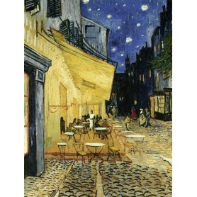 Puzzle Ravensburger Terrazza del Caffè di Notte da 1000 Pezzi Ravensburger - 1