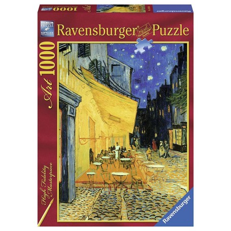 Puzzle Ravensburger terrazza da caffè serale da 1000 pezzi - Ravensburger