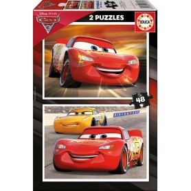 Puzzle Educa Auto 3 2 x 48 pezzi Puzzles Educa - 1
