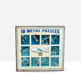 Puzzle metallici blu Eureka! 3D Puzzle - 1