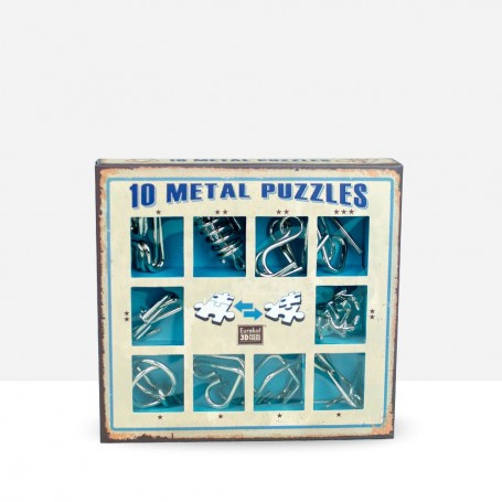 Puzzle metallici blu - Eureka! 3D Puzzle