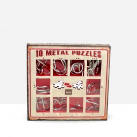 Puzzle metallici rossi - Eureka! 3D Puzzle