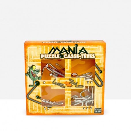 Puzzle Mania "Pollo" Arancione - Eureka! 3D Puzzle