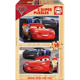 Puzzle Educa Auto 3 2 x 16 pezzi Puzzles Educa - 1