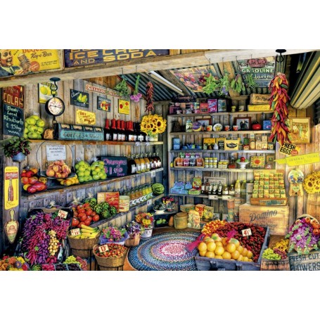 Puzzle Educa Negozio di alimentari 2000 pezzi - Puzzles Educa