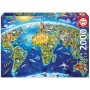 Puzzle Educa simboli del mondo 2000 pezzi - Puzzles Educa