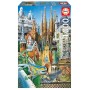 Puzzle Educa Gaudí Collage (Mini) 1000 pezzi - Puzzles Educa