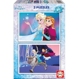 Puzzle Educa congelato 2x20 Puzzles Educa - 1
