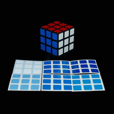 Cubo di Rubik 3x3, scala colorata - Kubekings