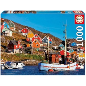 Educa Puzzle delle case nordiche 1000 pezzi - Educa Puzzles