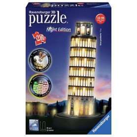 puzzle 3d la torre eiffel night edition Intrattenimento Giochi e rompicapo Puzzle Ravensburger Puzzle 