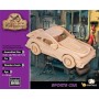 L'auto sportiva di Gepetto Puzzle 3D - Eureka! 3D Puzzle