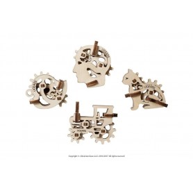 U-Fidgets Modello Mini Modelli Tribiks - Ugears Models