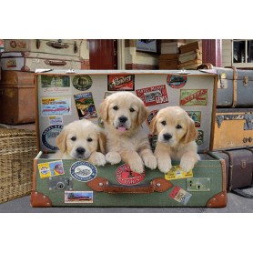 Educa Puppies in Luggage Puzzle 500 pezzi - Educa Puzzles