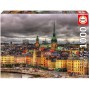 Puzzle Educa vista di Stoccolma, Svezia 1000 pezzi - Puzzles Educa