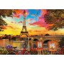 Puzzle Educa 3000 pezzi di tramonto a Parigi - Puzzles Educa