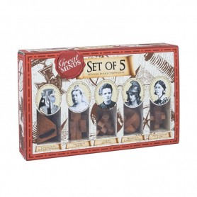 Great Minds - Set di 5 puzzle - Donne Professor Puzzle - 1
