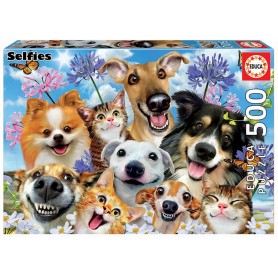 Puzzle Educa selfie divertente da 500 pezzi Puzzles Educa - 1