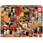 Puzzle Educa collage di birra vintage da 1000 pezzi - Puzzles Educa