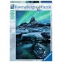 Puzzle Ravensburger Aurora Borealis Stetind, Norvegia 1000 pezzi - Ravensburger