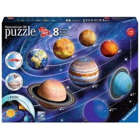 Puzzle 3D Ravensburger Il sistema planetario di 522 pezzi Ravensburger - 1