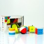Confezione Z-Cube 6 portachiavi a forma di cubo di Rubik - Z-Cube