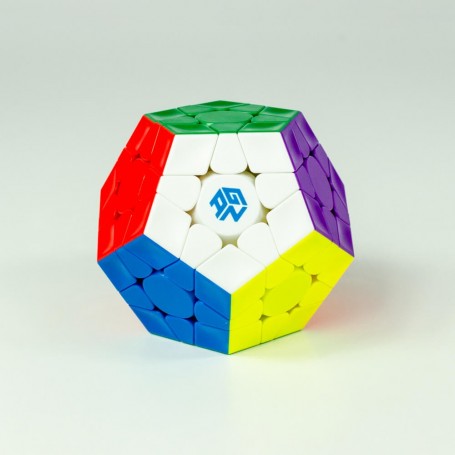 CUBO MAGNETICO, TRASPARENTE, 7 PEZZI COLORATI, INCLUSE 12 CARTE GIO