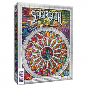 Sagrada - Gioco da Tavolo di Dadi Devir – Edizione in spagnolo Devir - 1