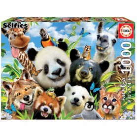 Acquista Puzzle di animali in legno Orso, pezzi di puzzle in legno per  adulti e bambini, giocattoli per la famiglia