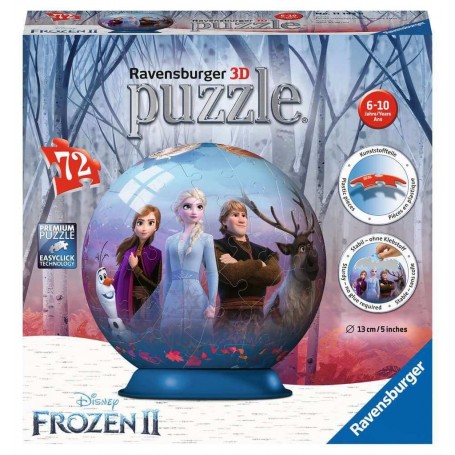 Puzzle 3D Ravensburger congelato 2 72 pezzi - Ravensburger
