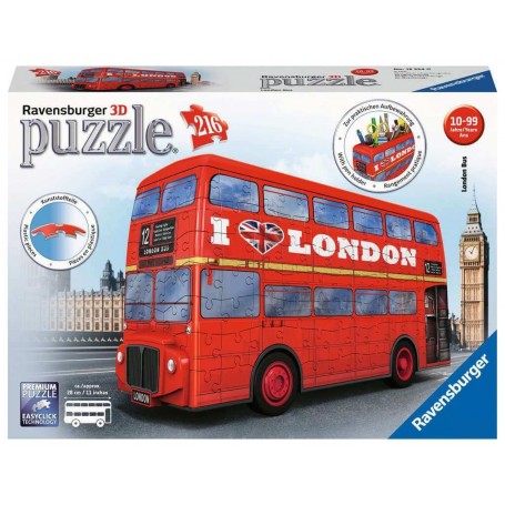 Puzzle Ravensburger autobus 3D London 216 pezzi - Ravensburger