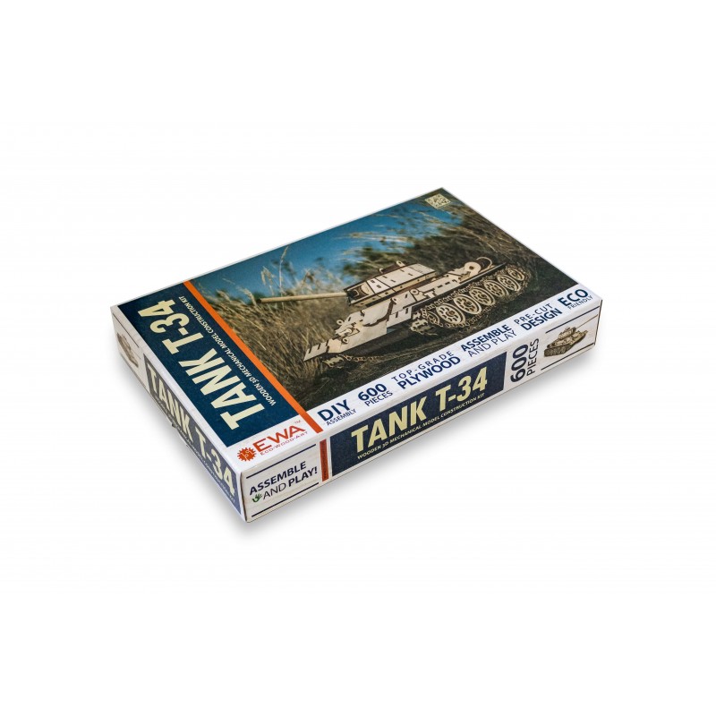 EWA Eco-Wood-Art - Souffleuse à Neige - Puzzle 3D mécanique en Bois - Puzzle pour Adultes et