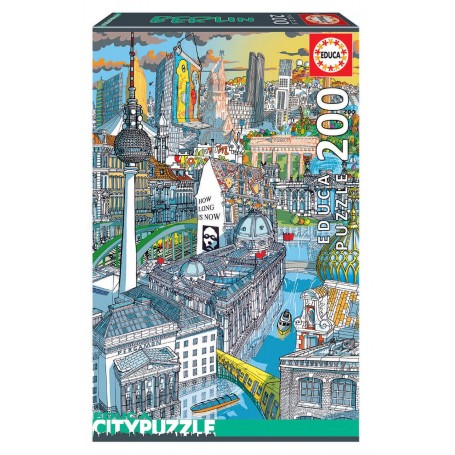 Puzzle Educa Berlino Educa città Puzzle 200 pezzi - Puzzles Educa