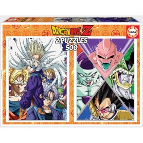 Puzzle Educa Dragon Ball 2 X 500 pezzi Puzzles Educa - 1