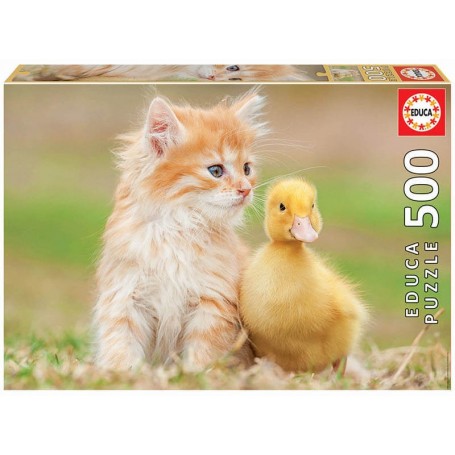 Puzzle Educa adorabili amici di 500 pezzi - Puzzles Educa