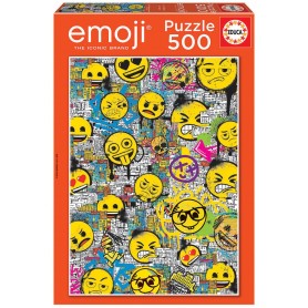 Puzzle Educa emoji graffiti da 500 pezzi Puzzles Educa - 1