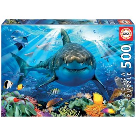 Puzzle Educa squalo bianco da 500 pezzi Puzzles Educa - 1