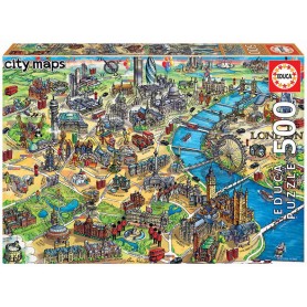 Puzzle Educa mappa di Londra da 500 pezzi Puzzles Educa - 1