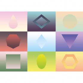 Puzzle cloudberries geometria 1000 pezzi Cloudberries - 1