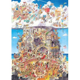 Puzzle Heye Paradiso e Inferno dei 1500 Pezzi Heye - 2