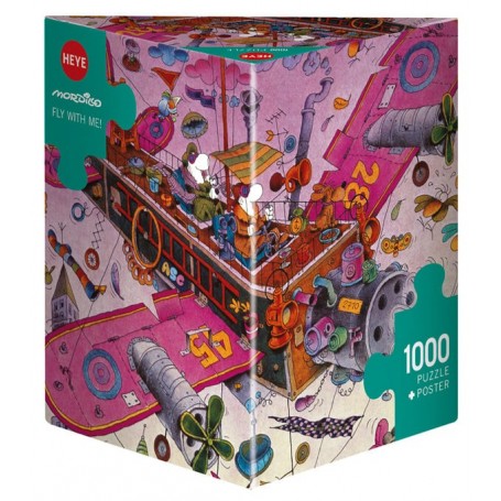 Puzzle Heye vola con me! 1000 pezzi Heye - 1