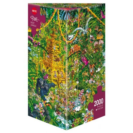 Puzzle Heye Deep Jungle, Ryba 2000 Pezzi Heye - 1