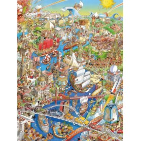 Puzzle Heye fiume storico di 1500 pezzi Heye - 1