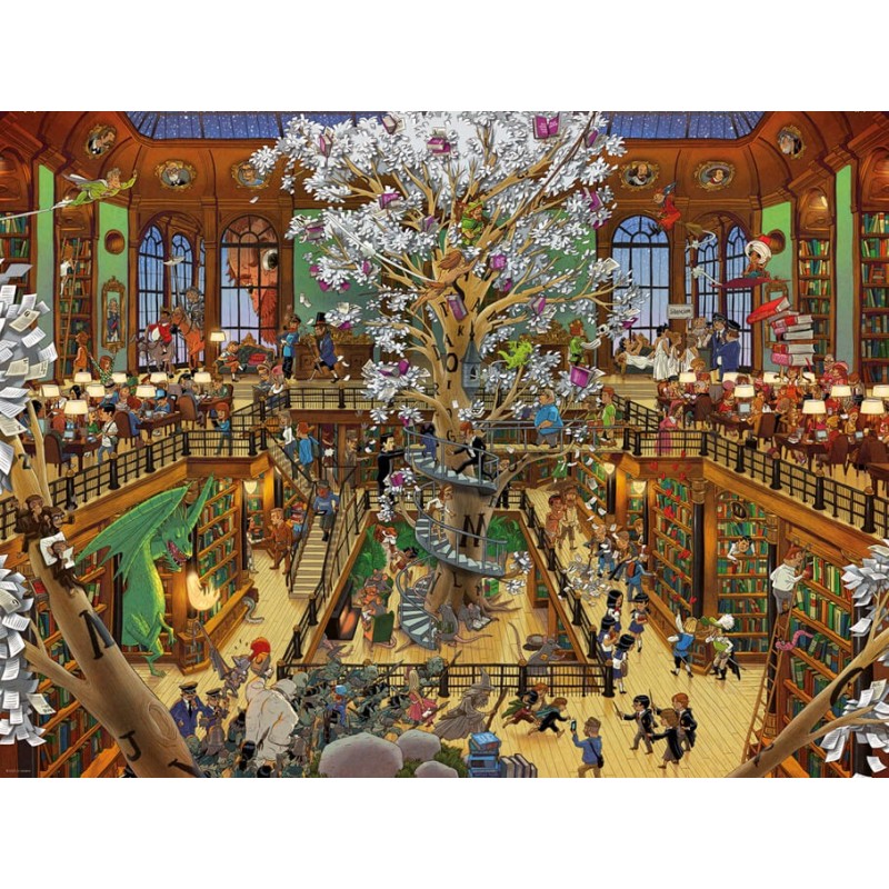 Puzzle Heye 4000 Pièces – Wild West – Jabo – Neuf Sous Cellophane