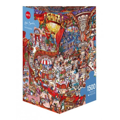 Puzzle Heye 1500 pezzi pasticceria Heye - 1
