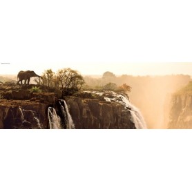 Puzzle Heye elefante panoramico da 1000 pezzi Heye - 1