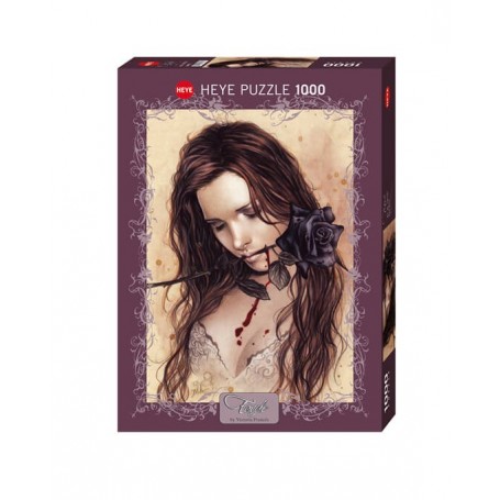 Puzzle Heye rosa scura da 1000 pezzi Heye - 1