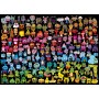 Puzzle Heye Scribble, arcobaleno di 1000 pezzi - Heye